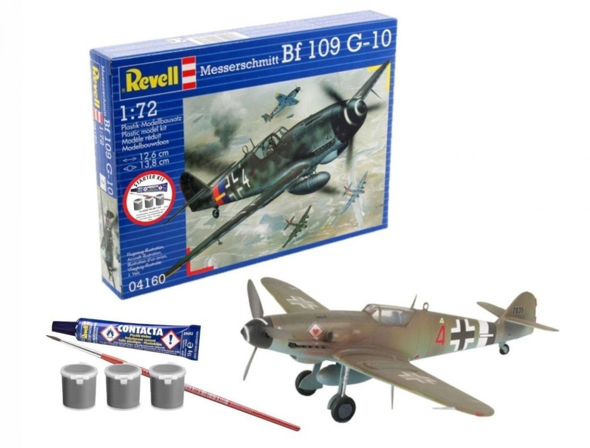 Starter Kit Messerschmitt Bf-109 1:72 (