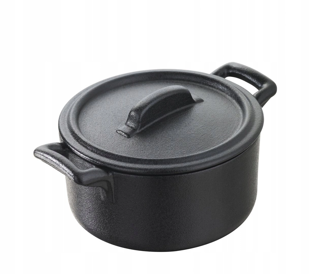 BELLE CUISINE NOIR garnuszek z pokrywą