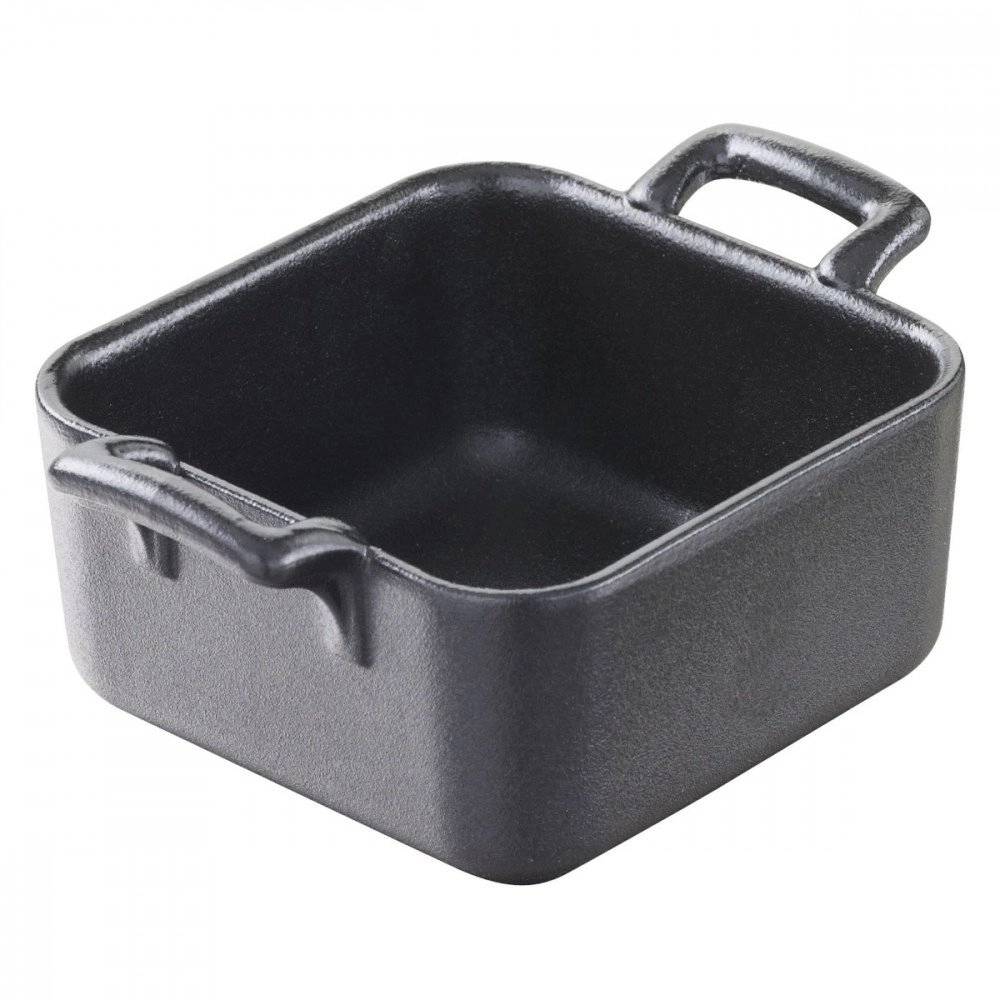 BELLE CUISINE NOIR mini square dish