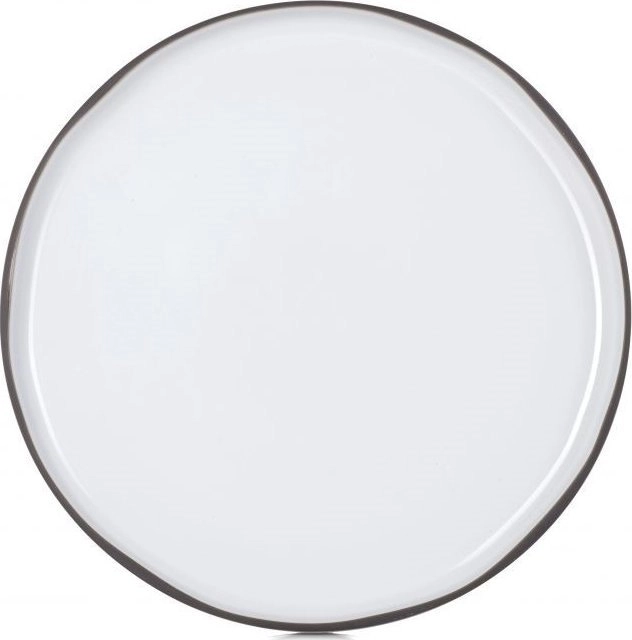 CARACTERE flat plate 28 cm White