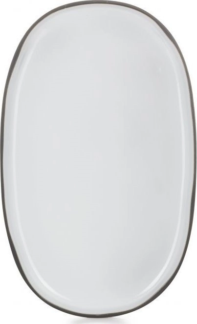 CARACTERE platter 35x21 cm White Cloud