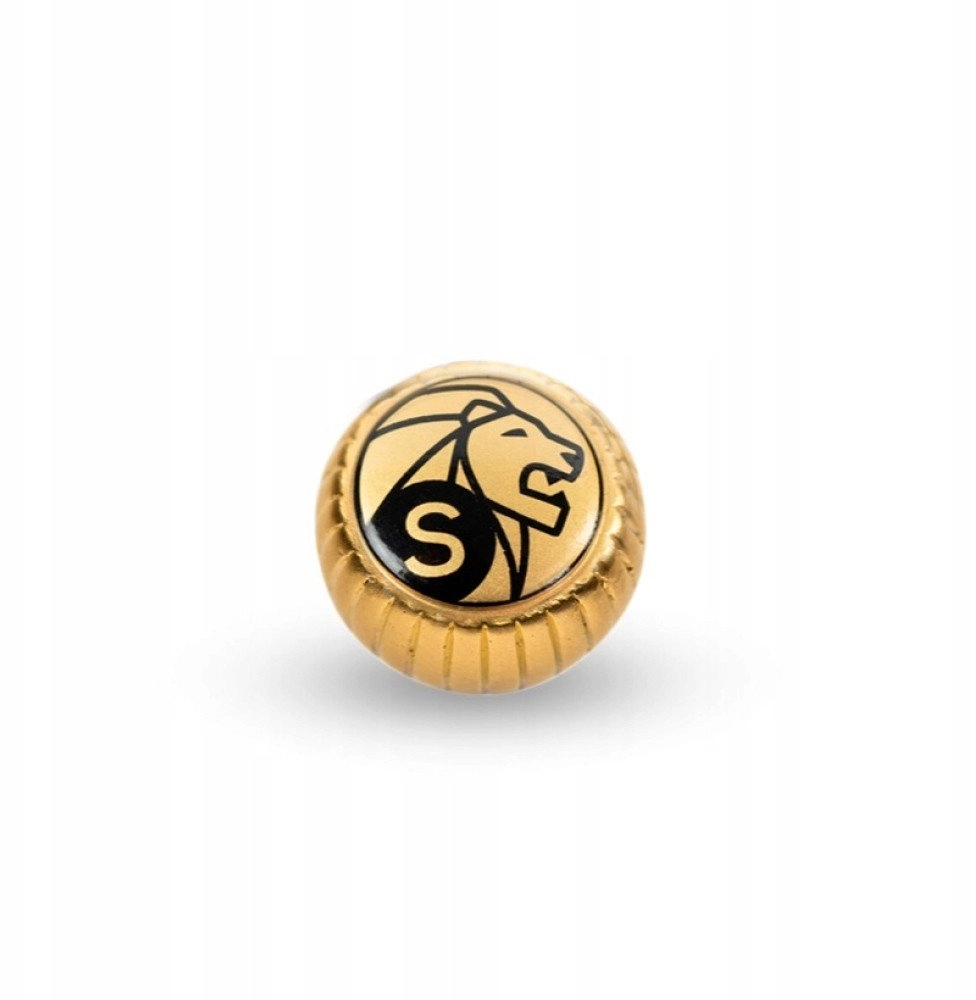 Matte gold nut for grinders -