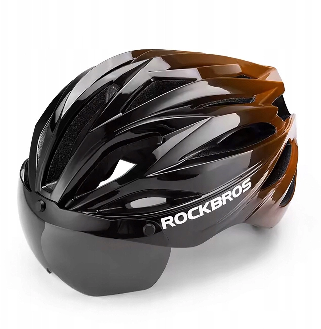 Rockbros bicycle helmet with visor  detachable