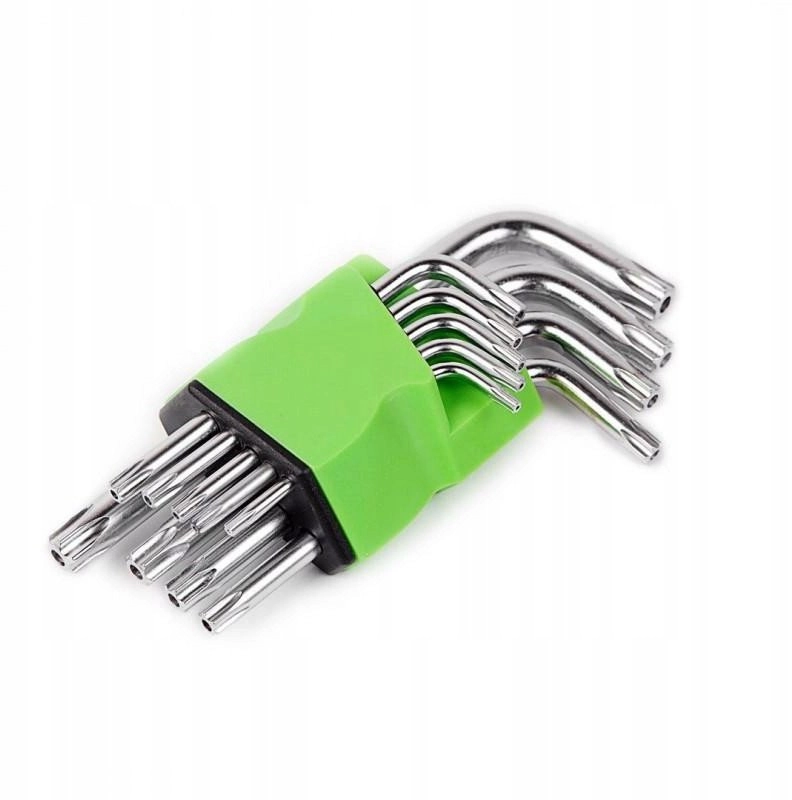 Set of L-type TORX keys  9