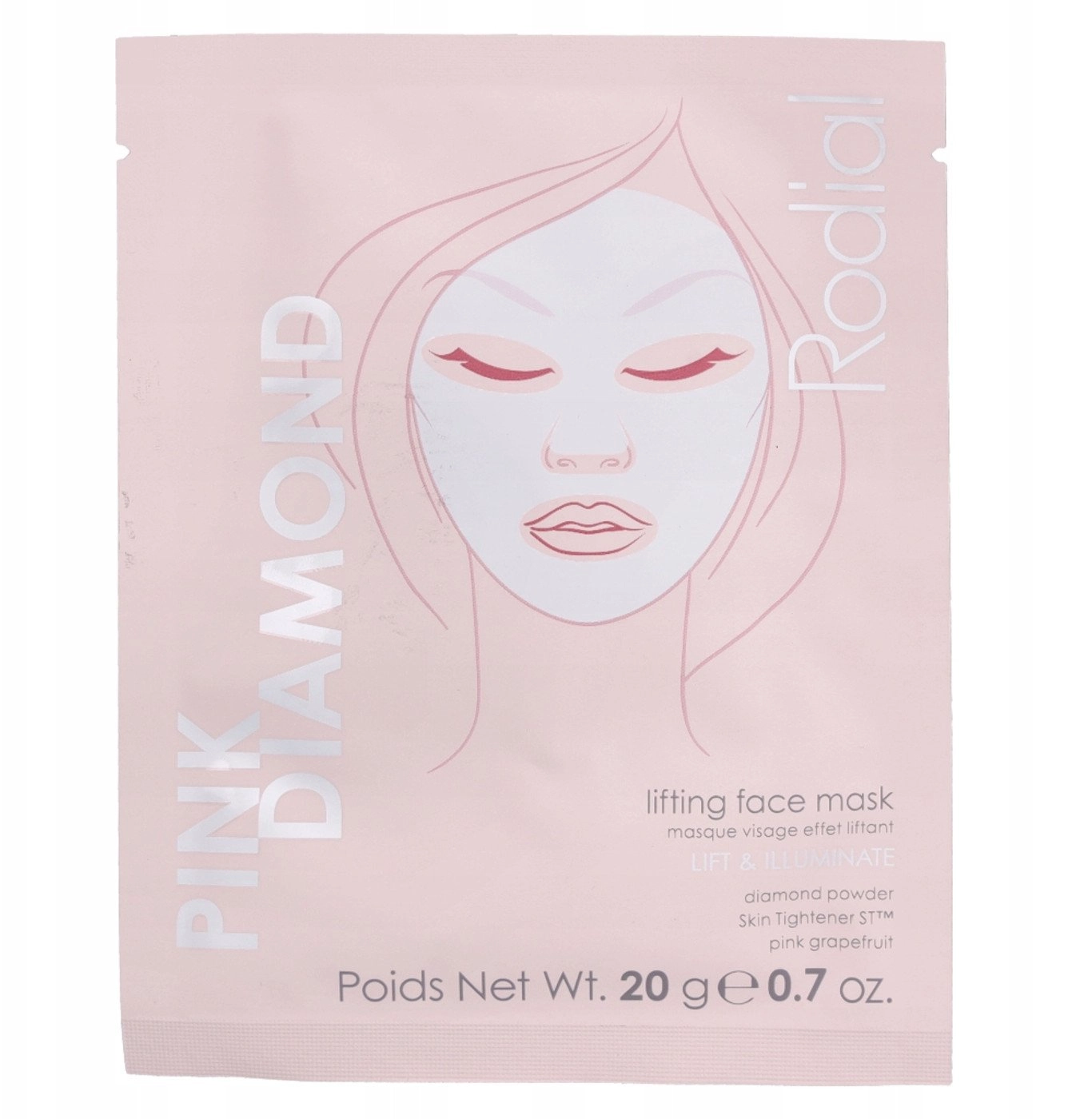 Rodial Pink Diamond Lifting Sheet Mask