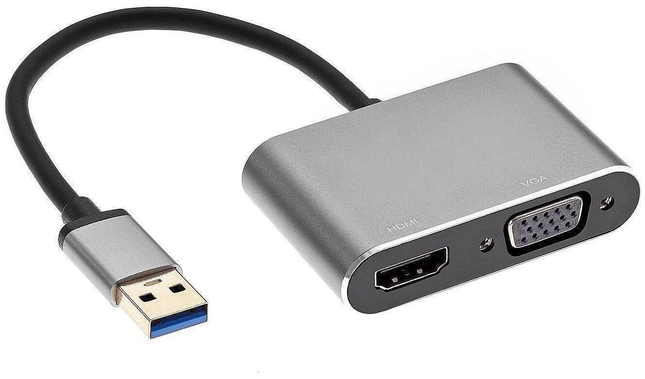 RoGer DrongDisplay Adapter USB to VGA/HDMI