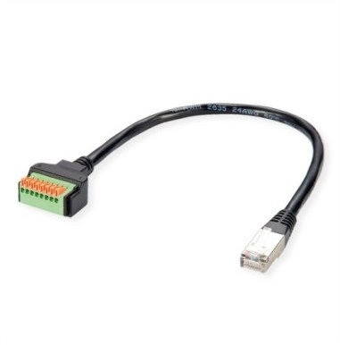 ROLINE cable adapter  RJ45 plug for