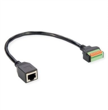 ROLINE cable adapter RJ45 socket for