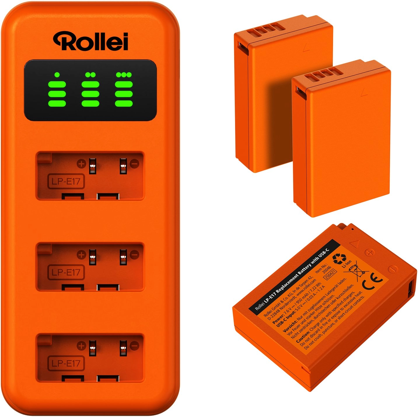 Rollei LP-E17 battery charger Digital camera