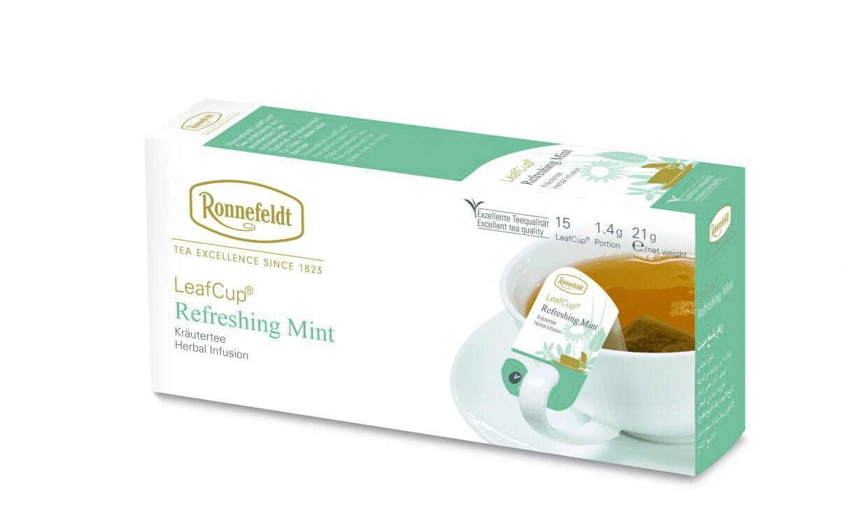 Ronnefeldt Leaf Cup Refreshing Mint herbal