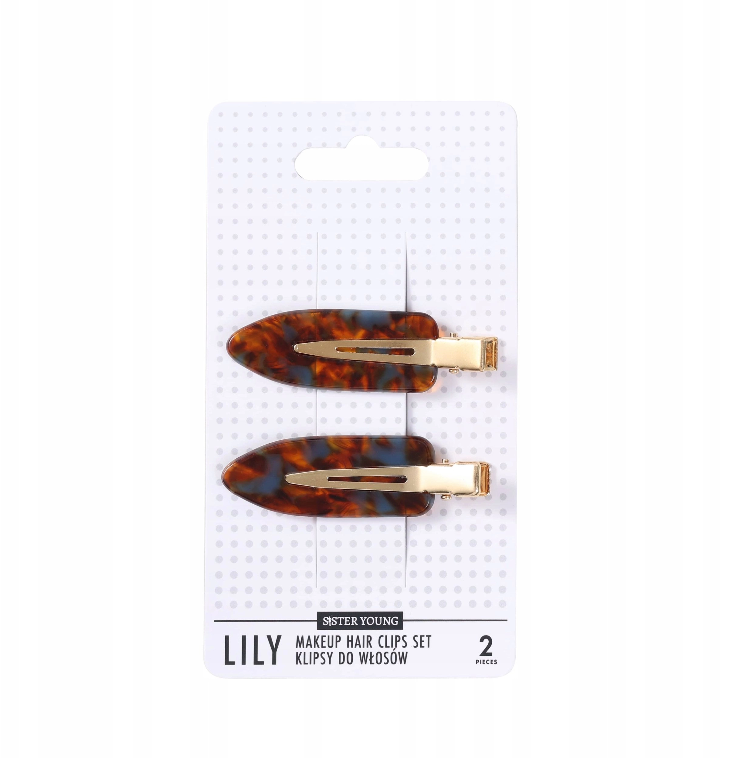 SISTER YOUNG_Lily Makeup Hair Clips Set