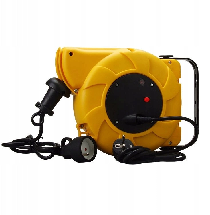 Retractable wall extension cable 14m automatic