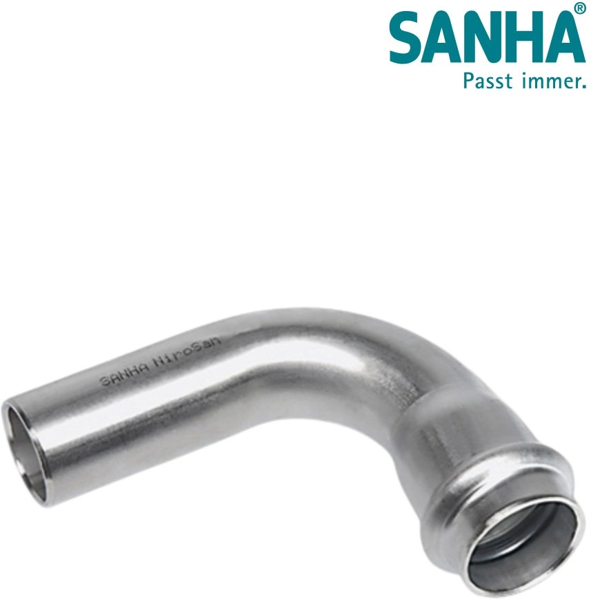 SANHA Elbow -NIROSAN- stainless steel d90°