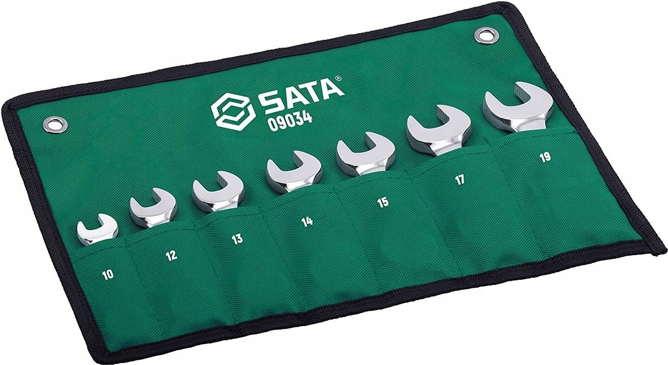 SATA SET OF SHORT COMBINATION WRENCHES
