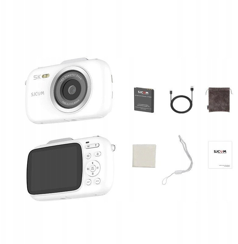 SJCAM ZV100 WHITE Camera - APPARATUS