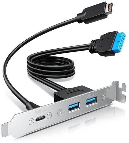 GRAUGEAR Multi PCI Blende 1x USB-C