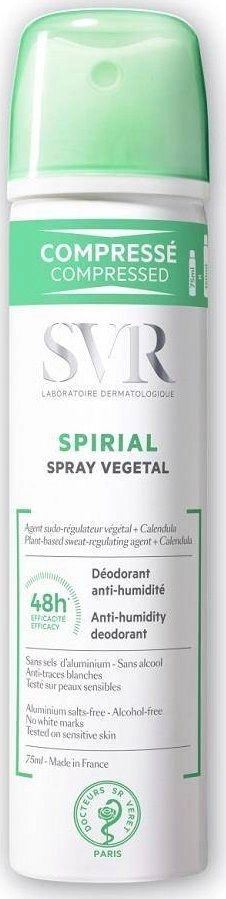 SVR Spirial Spray Vegetal Deodorant regulating