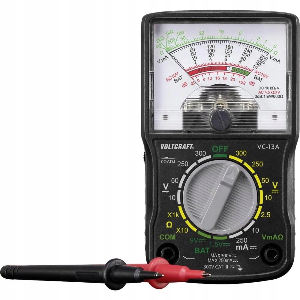 VOLTCRAFT VC-13A analog multimeter CAT III