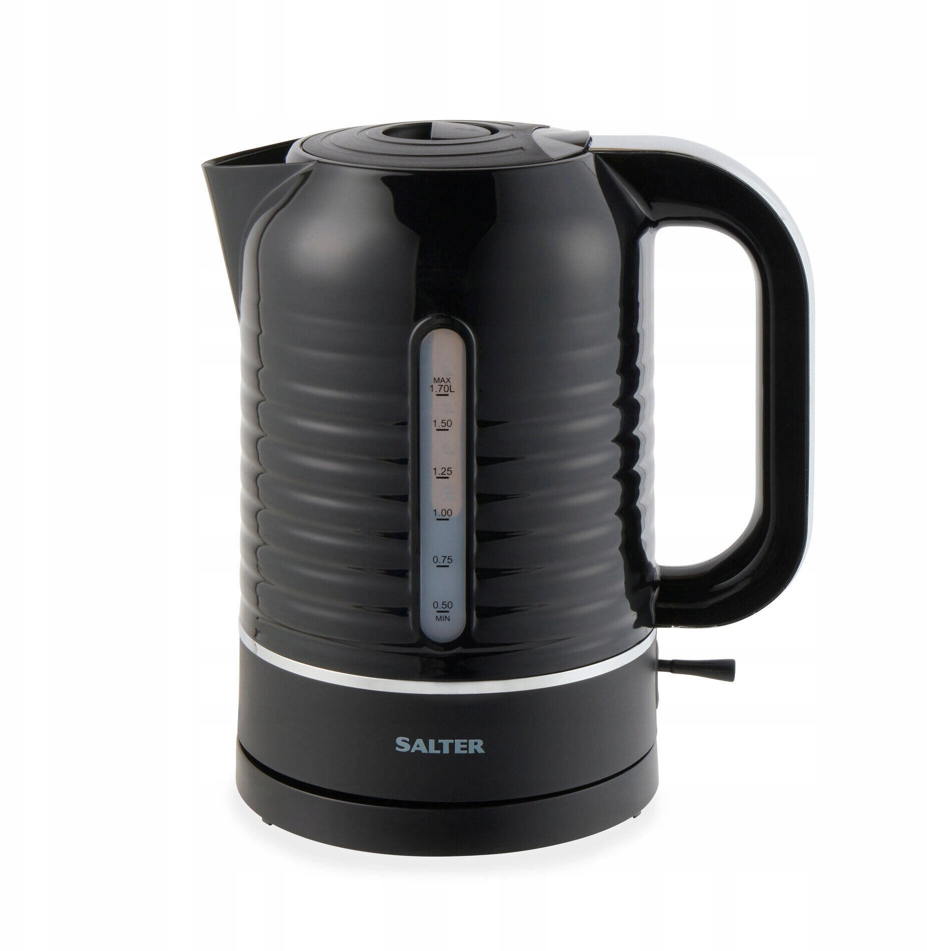 Black electric kettle 3000 W SALTER