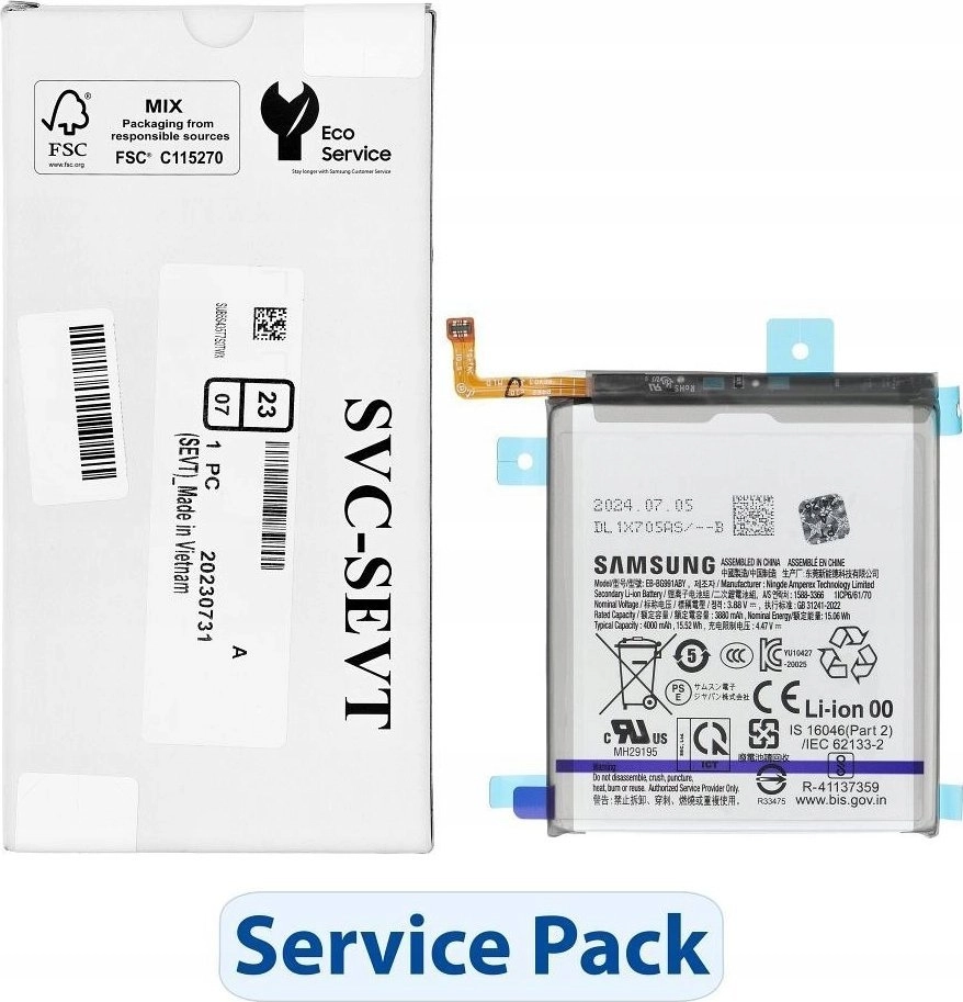 Bateria Samsung ServicePack Bateria EB-BG991ABY do