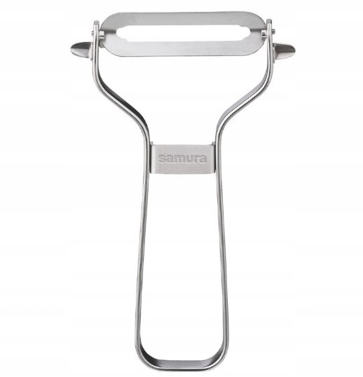 SAMURA peeler with straight blade (