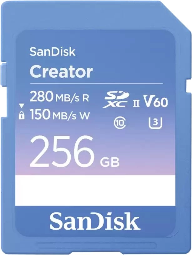 SanDisk Creator 256 GB SDXC UHS-II