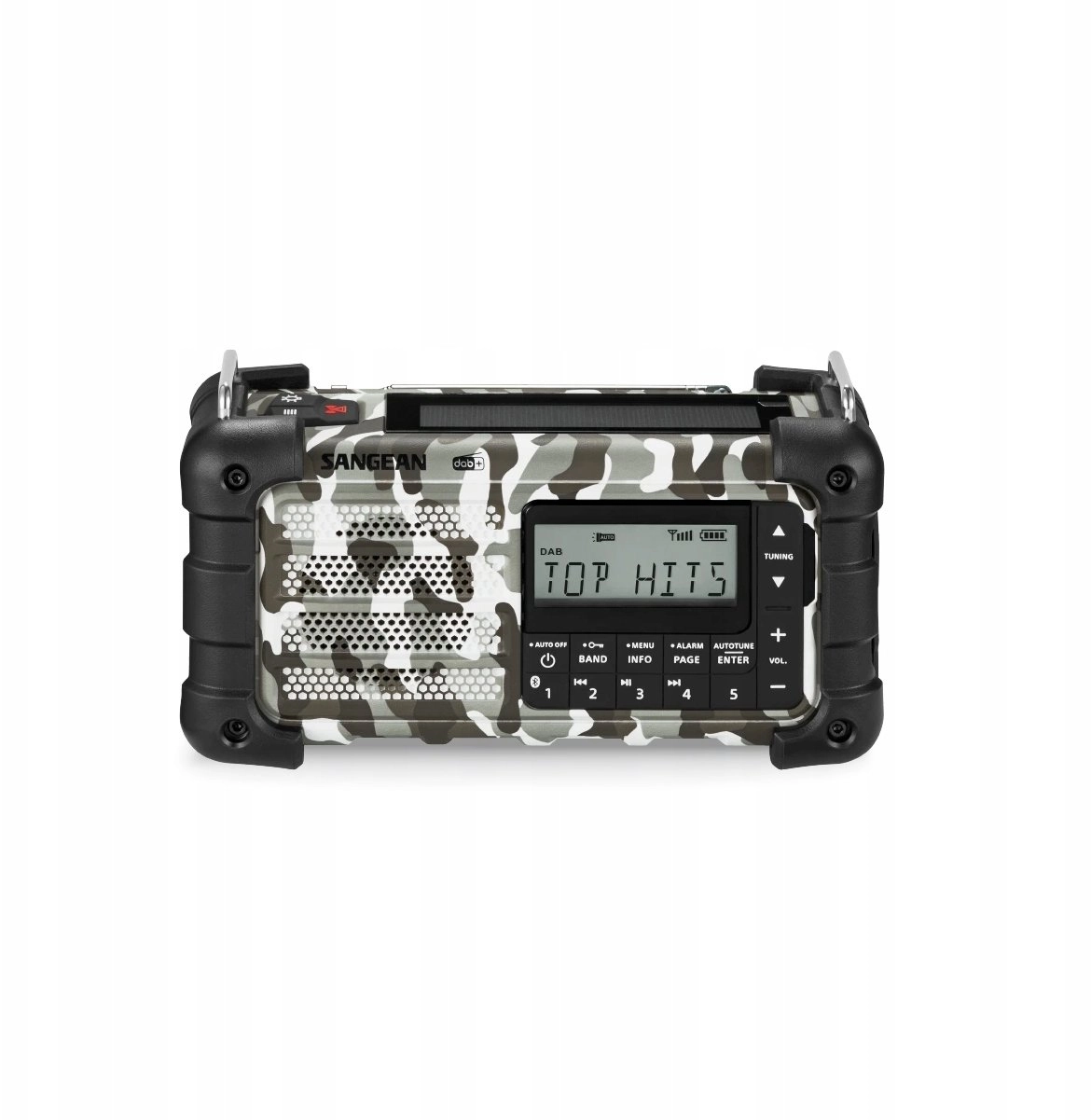 Sangean MMR-99 DAB+ Artic Camo Emergency/Crank/Solar