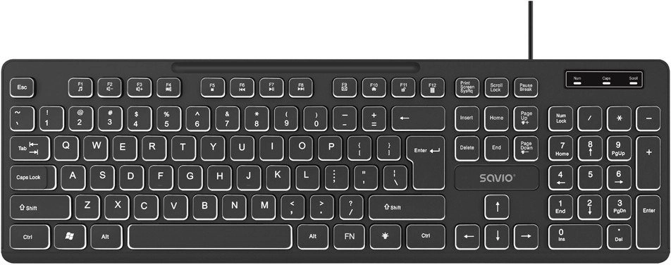 Savio KB-04 keyboard Home/Office USB QWERTY