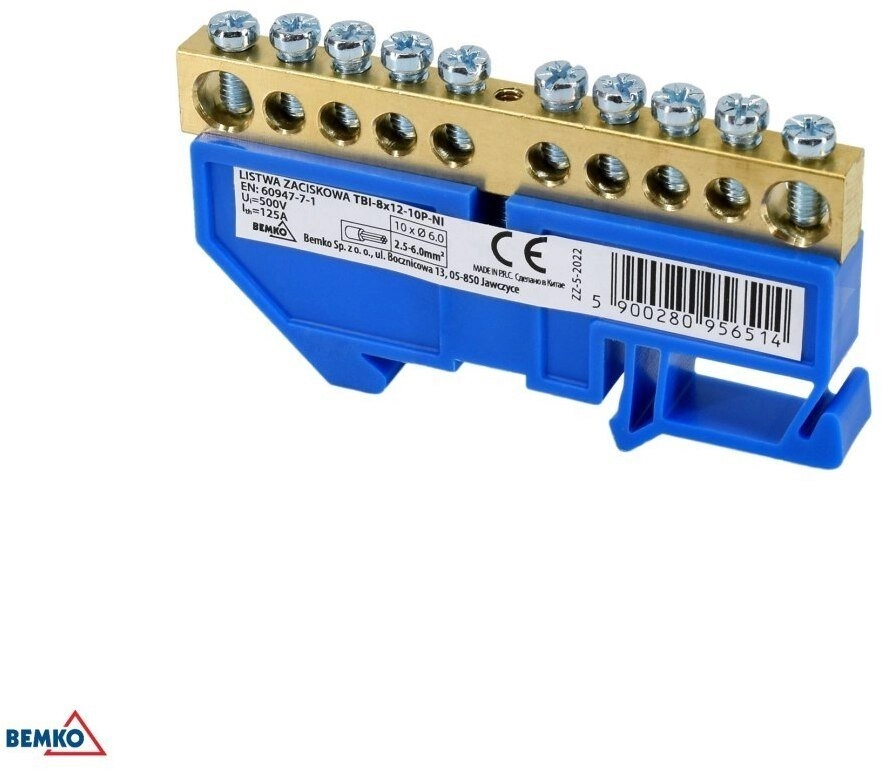 Schelinger power strip Terminal block for