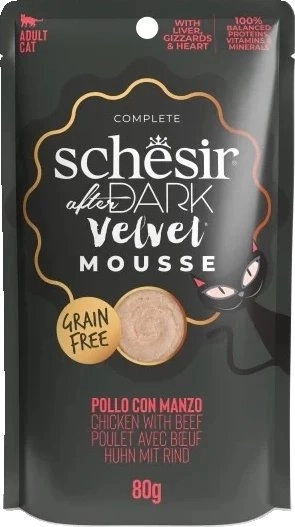 Schesir After Dark Cat Food Chicken