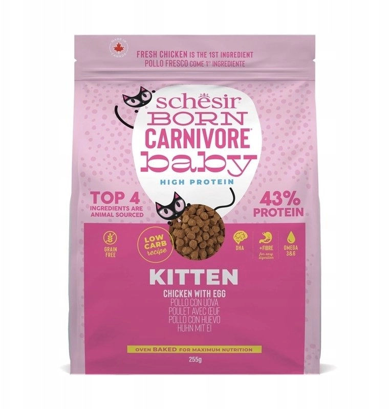 Born Carnivore  dry food  for kittens