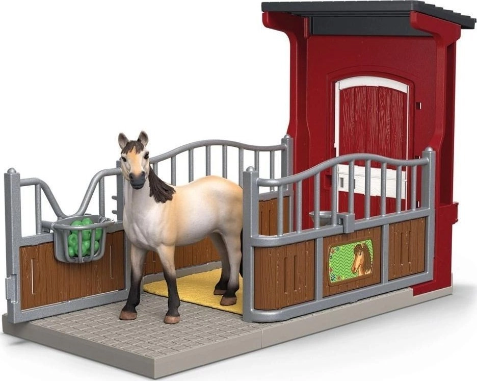 Schleich FARM WORLD Ponybox with Mustang