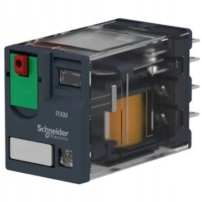 Miniature relay +LED 0.6A 4C/O