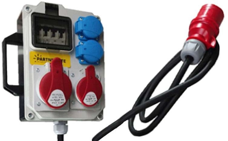 ROZDZIELNICA ELEKTRYCZNA 1X32A 5P  1X16A 5P