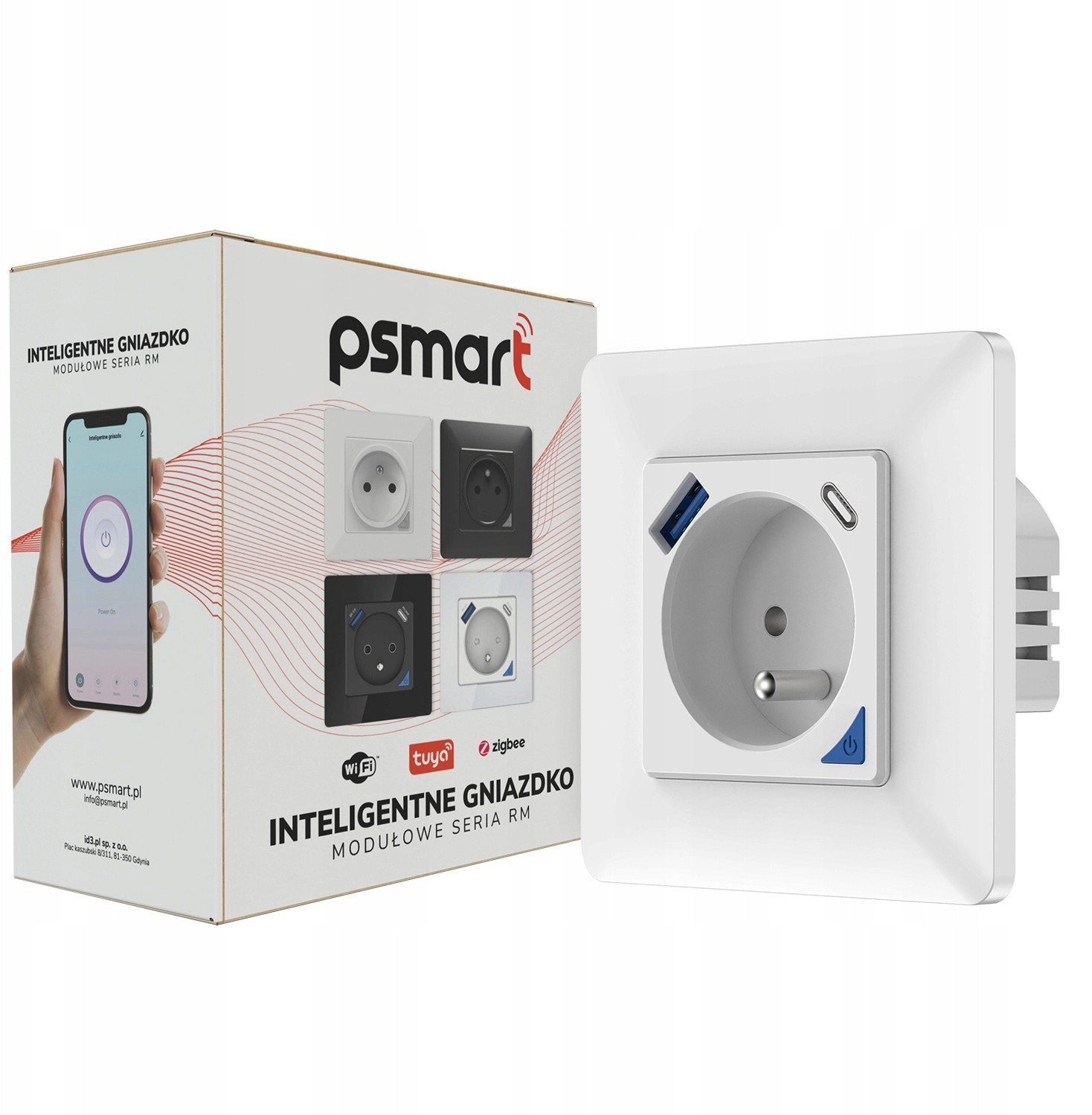 T400U PSMART Smart white socket Wi-Fi