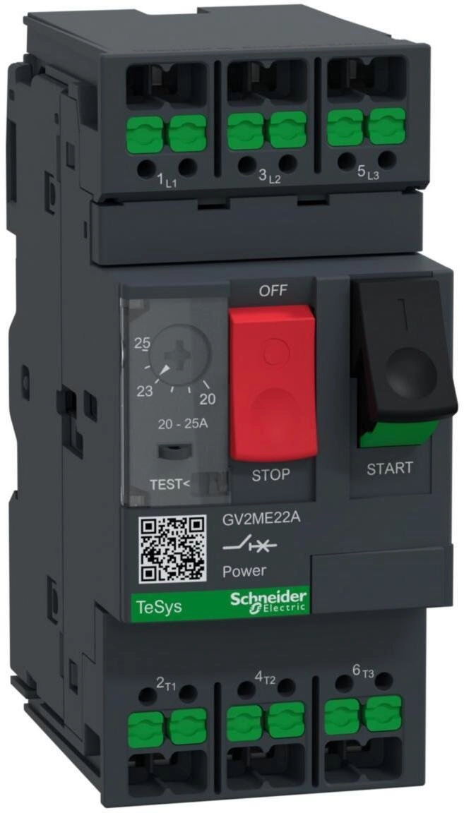 Schneider Wyłącznik silnikowy TeSys Deca 3P