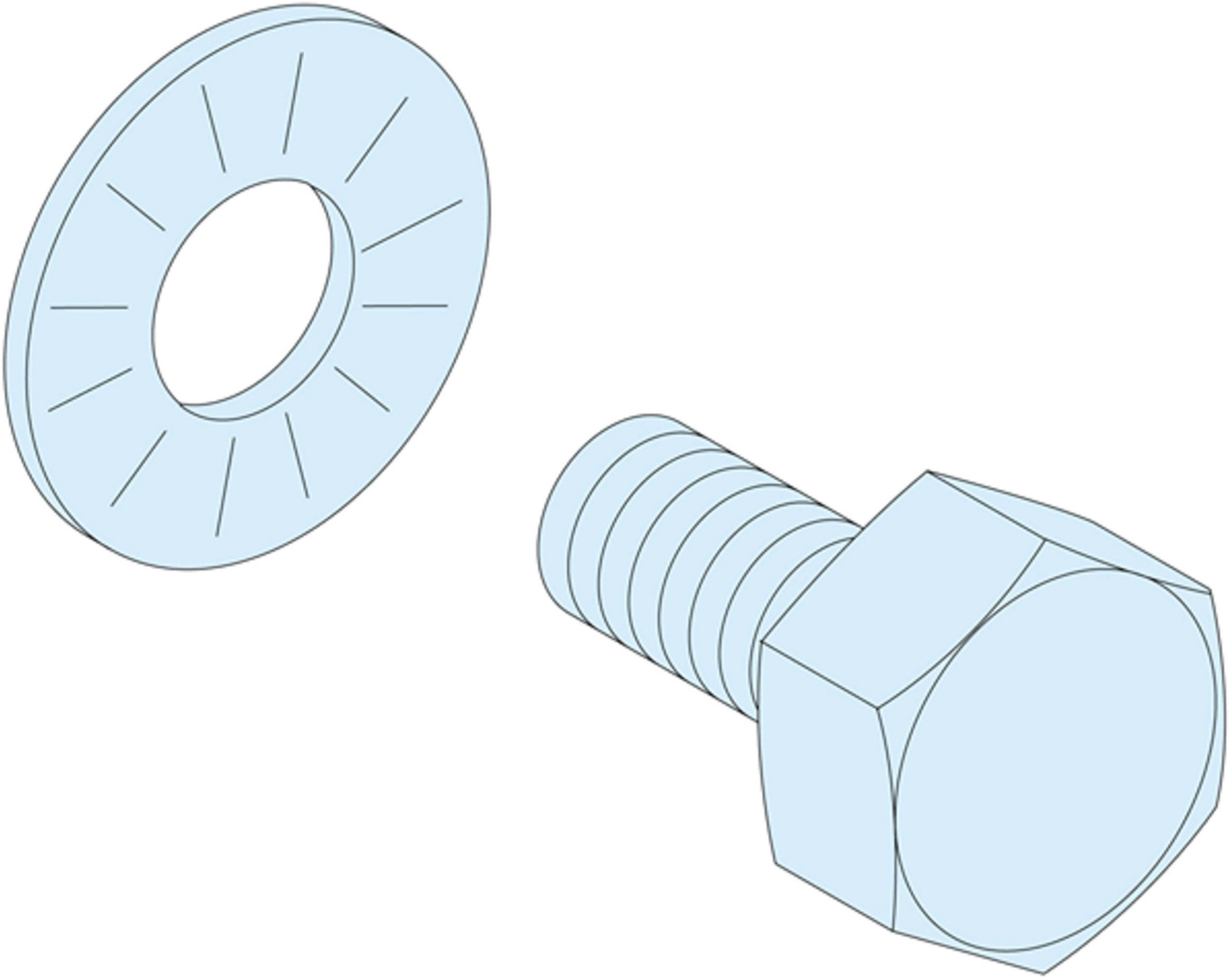 PrisaSet 40 srub M6x16 for threaded