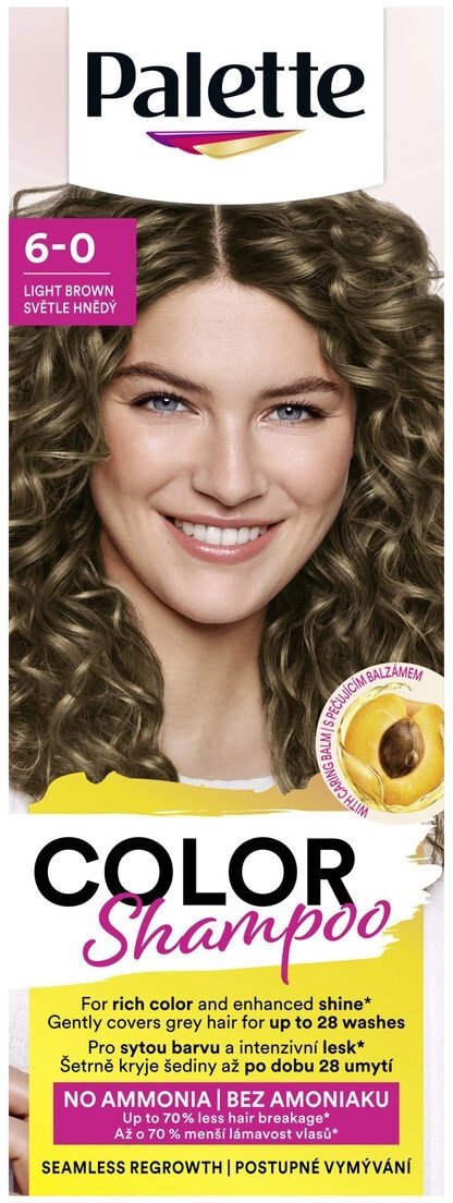 Palette Color Shampoo Coloring shampoo 6-0