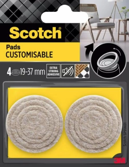 3M SP91A01 furniture floor protector pad