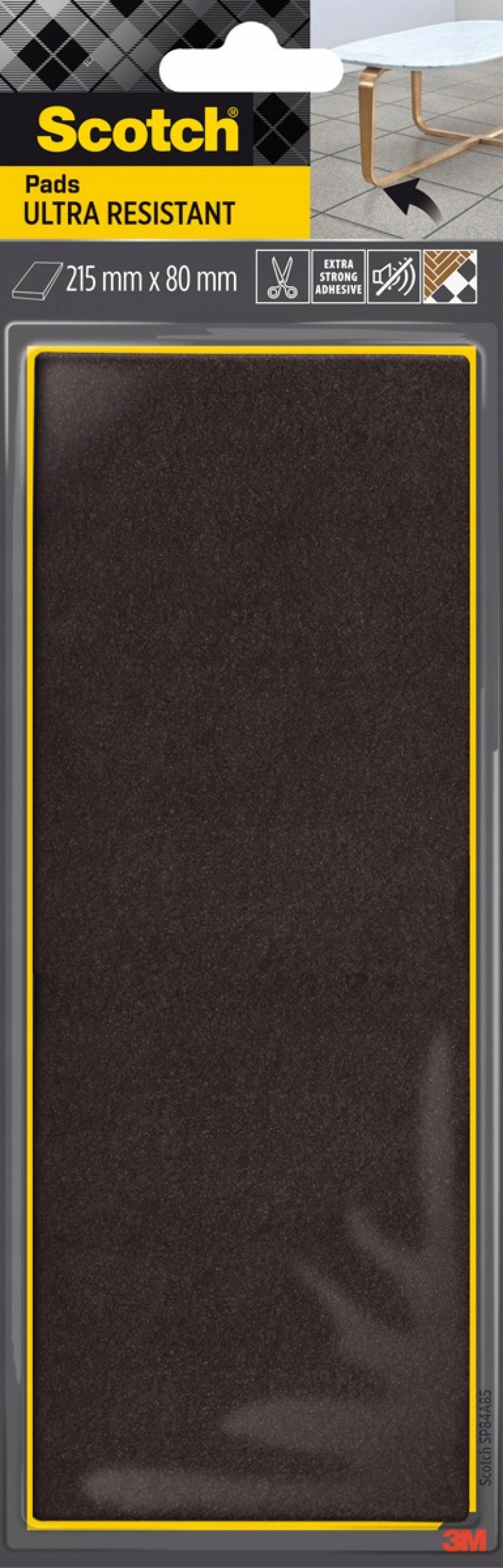 Ultra resistant SCOTCH felt pad  rectangle