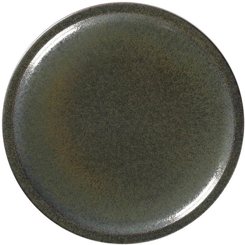 STONE Flat plate 16 cm volcanic