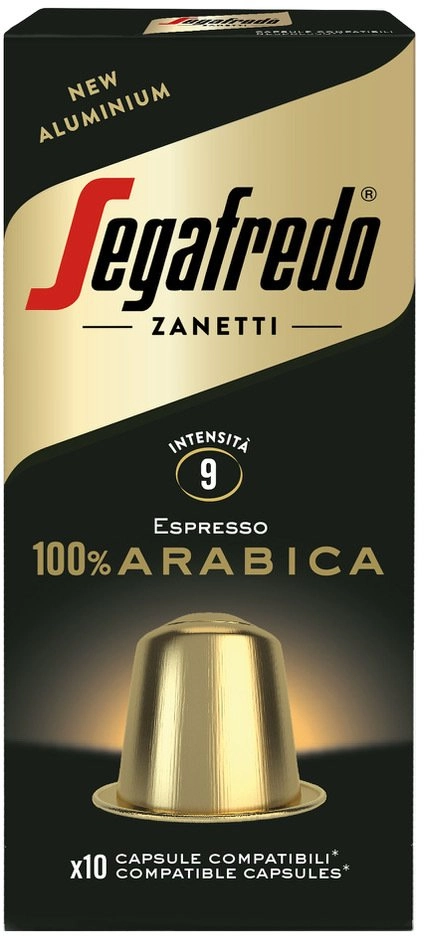 Segafredo Espresso capsules 100% Arabica for