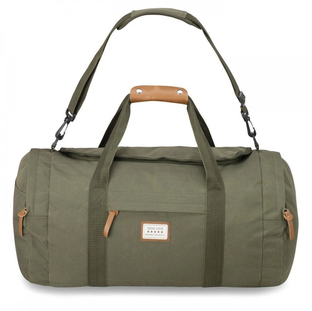 Semi Line TORBA SPORTOWA/FITNESS A3028 KHAKI