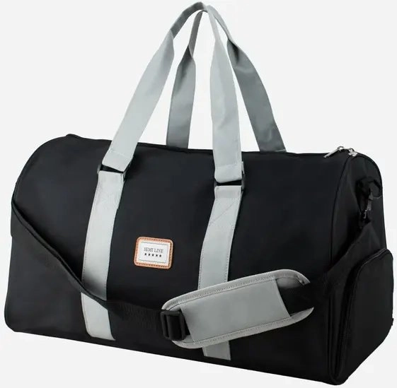 Semi Line TORBA SPORTOWA/FITNESS A3031 CZARNA