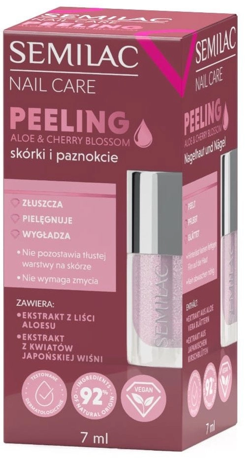 SEMILAC Nail Care Peeling do skórek