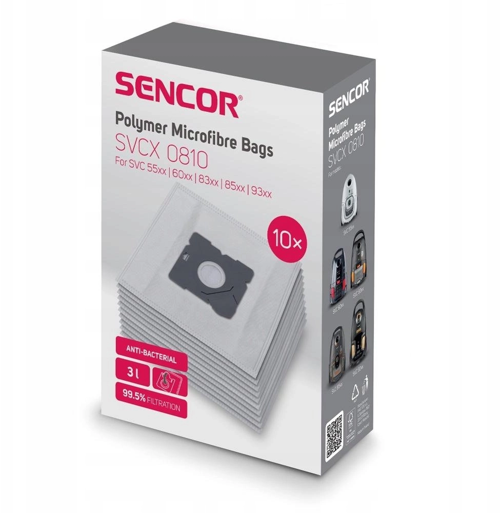 Bag for Sencor SVCX 0810 vacuum