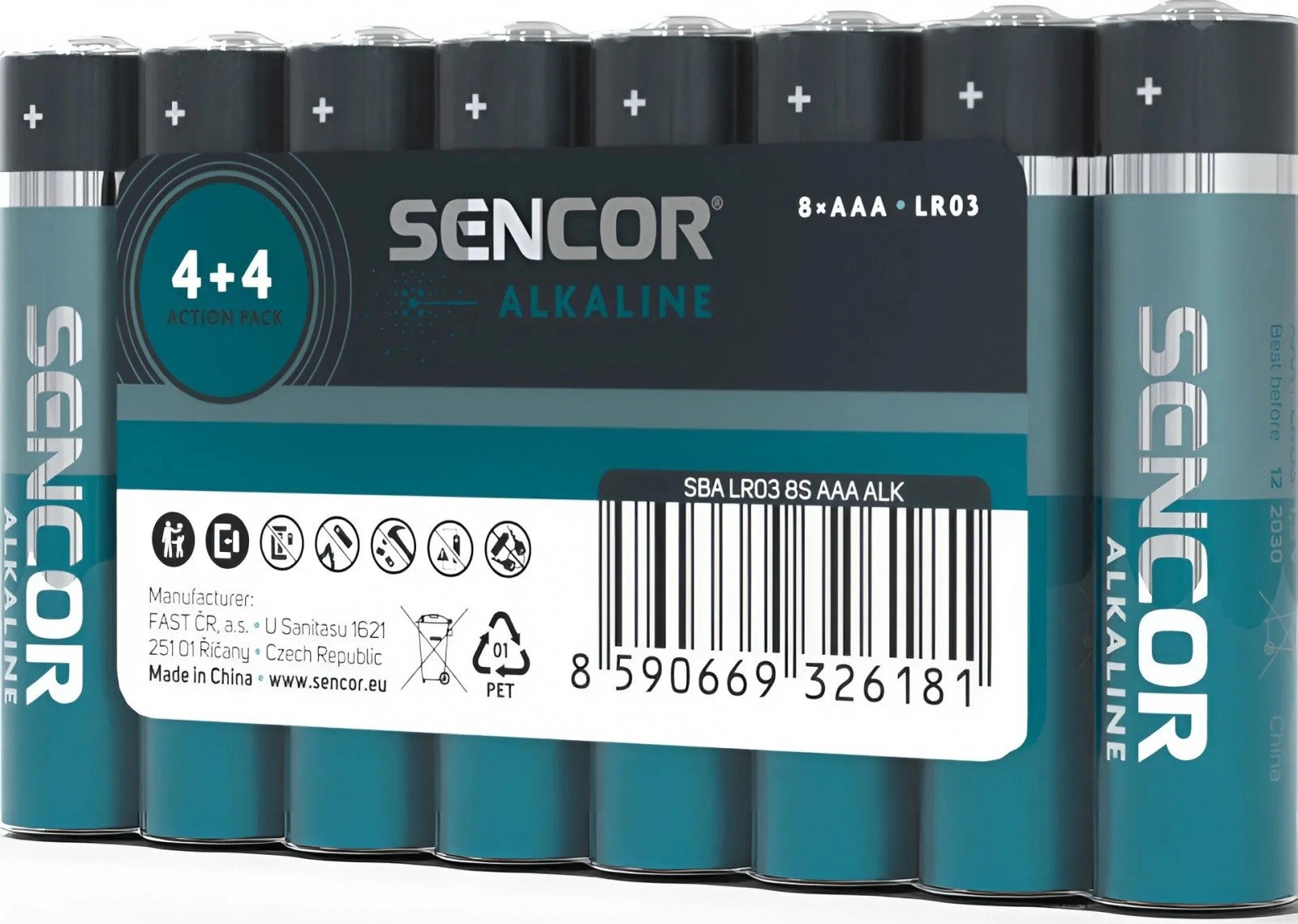 Bateria alkaliczna  AAA (LR03)  AAA  1