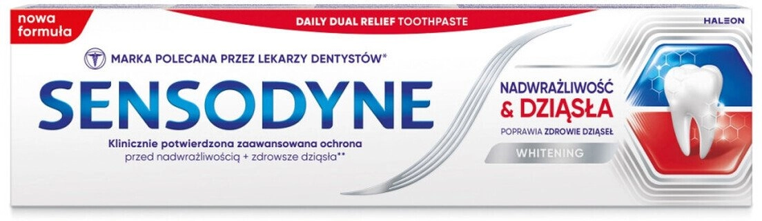 Sensodyne Hypersensitivity gums toothpaste with fluoride