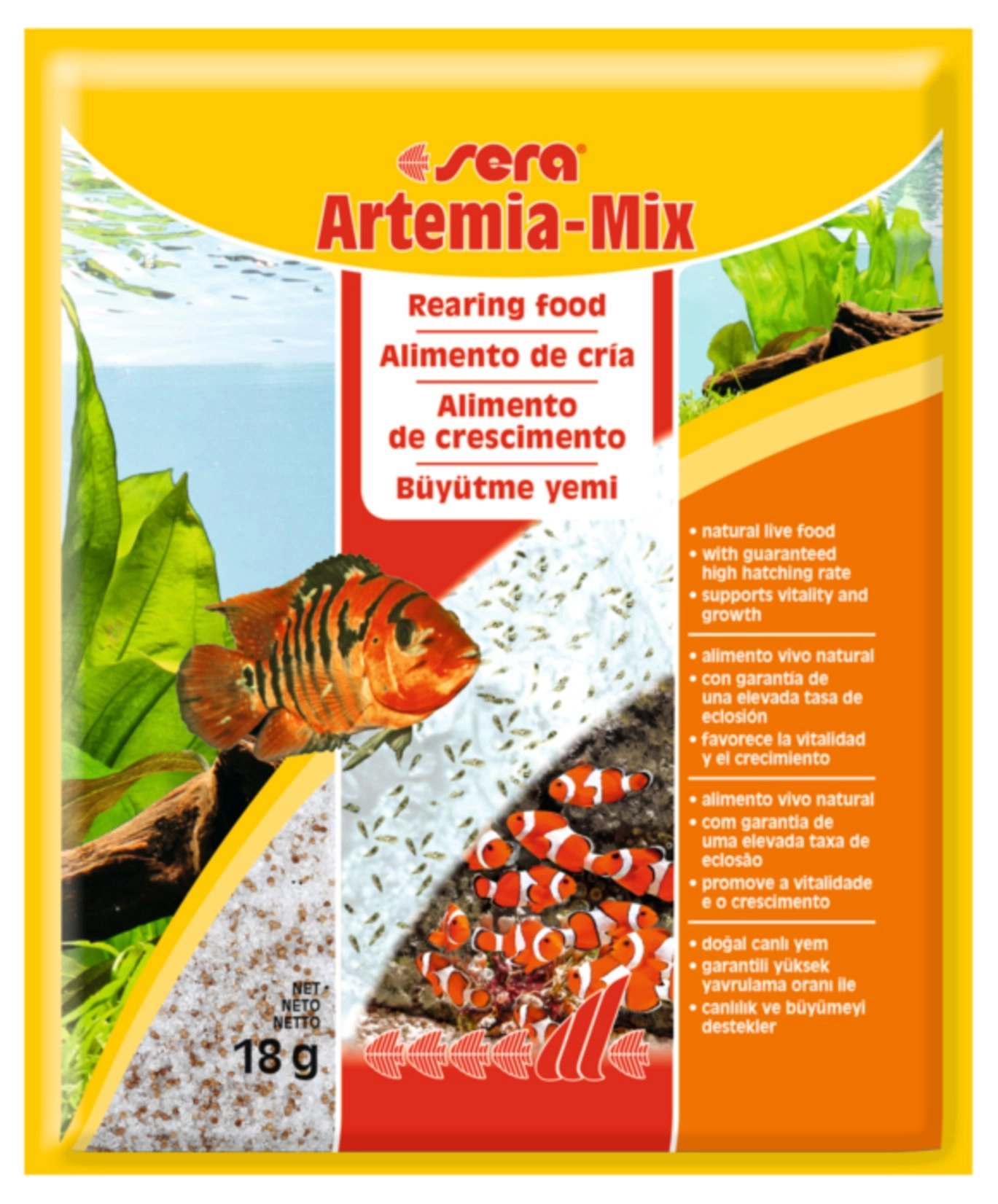 Artemia-Mix - food supporting growth 18g
