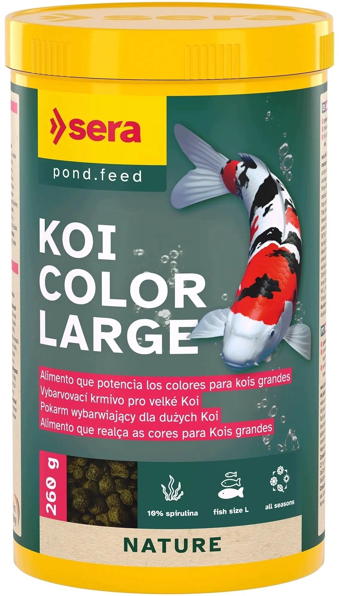 Sera Koi Color Large 1.000